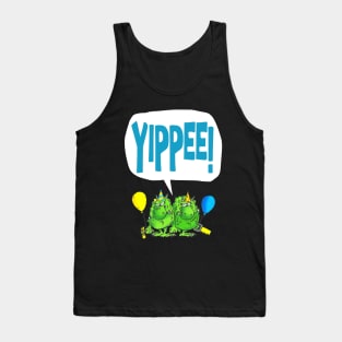 Yippee (black) Tank Top